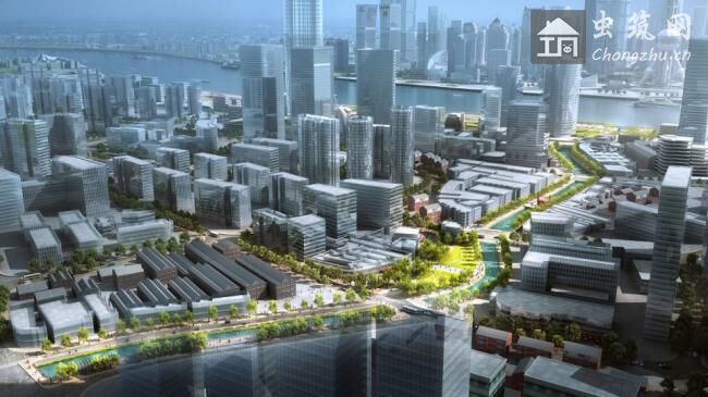 上海虹口北外滩滨江公共空间贯通设计