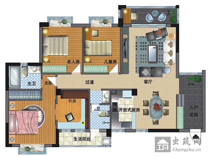 农村自建房设计中各房间最为合适的尺寸