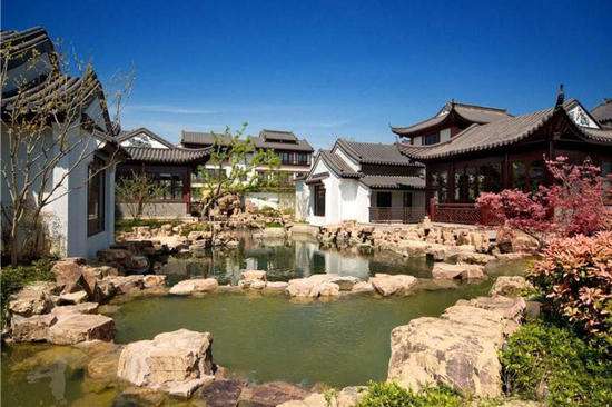 中国传统园林别墅自建房